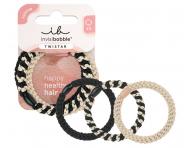 Zestaw ozdobnych gumek do wosw Invisibobble Twistar Classical Braids - 3 szt.