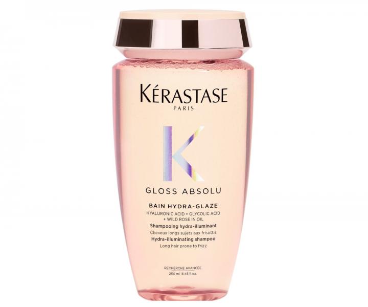 Nawilajcy i rozwietlajcy szampon do dugich, puszcych si wosw Krastase Gloss Absolu Bain Hydra-Glaze - 250 ml