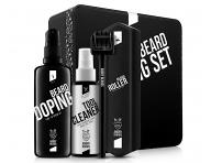 Zestaw upominkowy dla mczyzn Angry Beards - serum + roller + spray czyszczcy