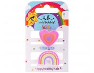 Wesoe spineczki klamerki do wosw dla dzieci Invisibobble Clipstar Happy Heart - 2 szt