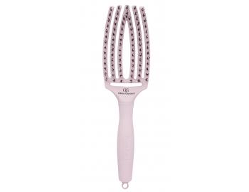 Szczotka Olivia Garden Fingerbrush Combo Medium - rowy pastelowy