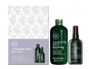 Seria produktw do wosw suchych Paul Mitchell - Lavender Mint - zestaw upominkowy - szampon + maska