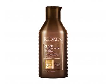 Szampon odywczy do suchych falowanych i krconych wosw  Redken All Soft Mega Curls - 300 ml