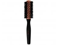 Drewniana okrga szczotka do stylizacji z wosiem dzika i nylonowym Varis Boar Brush Small - 25 mm