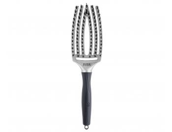 Szczotka Olivia Garden Fingerbrush Combo Medium - srebrny