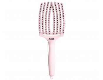 Szczotka do wosw Olivia Garden Fingerbrush Combo Large - rowa pastelowa