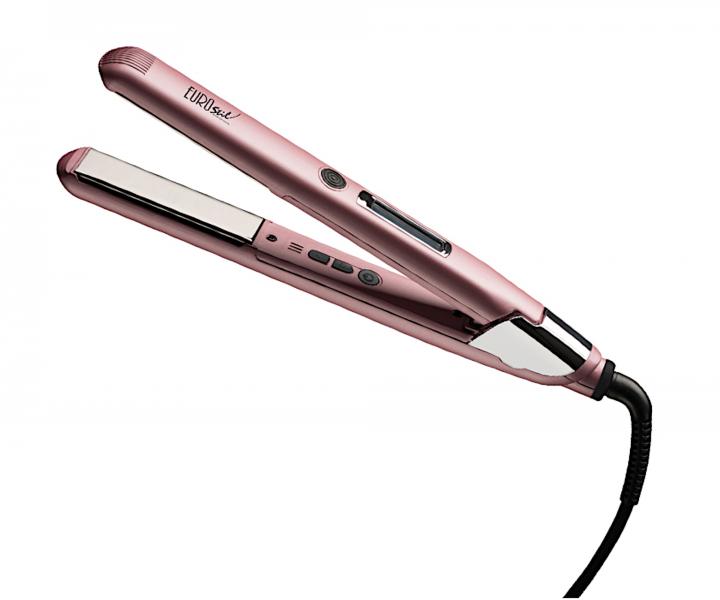 Profesjonalna prostownica do wosw Eurostil Profesional Titanium Straightener - rowa