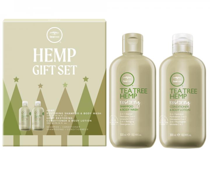 Seria regenerujca z olejem konopnym Paul Mitchell Tea Tree Hemp