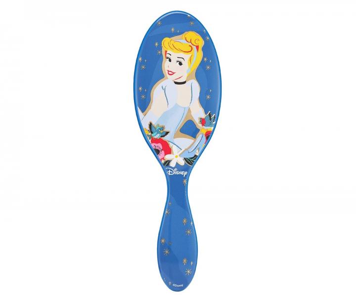 Szczotka do rozczesywania wosw Wet Brush Original Detangler Disney Princess Cinderella - niebieska