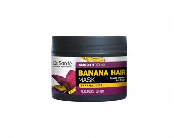 Maska wygadzajca do wosw Dr. Sant Smooth Relax Banana Hair Mask - 300 ml