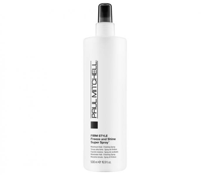 Spray utrwalajcy z poyskiem Paul Mitchell Freeze and Shine - 500 ml