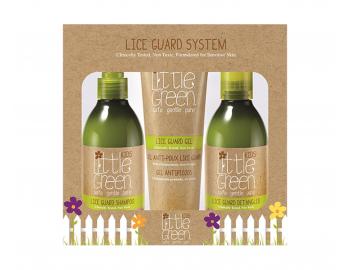 Zestaw upominkowy dla dzieci ochrona przeciw wszom Little Green Lice Guard System