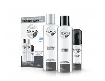 Zestaw do mocno przerzedzonych wosw naturalnych Nioxin System 2 Trial Kit No.2