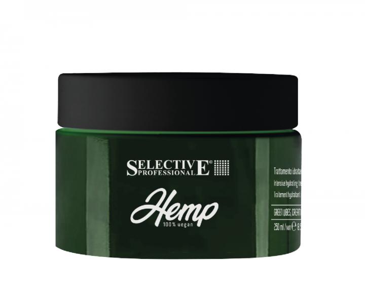 Maska do wosw suchych i amliwych Selective Professional Hemp Intensive Hydrating Treatment - 250 ml