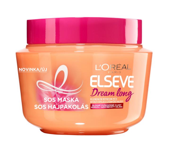 Maska odbudowujca zapobiegajca amliwoci wosw Loral Elseve Dream Long - 300 ml