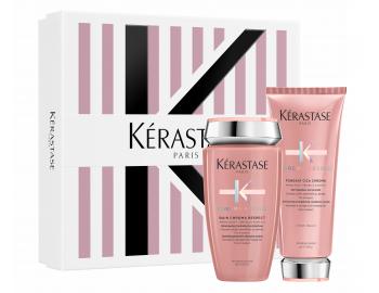 Zestaw upominkowy nawilajcy do wosw farbowanych Krastase Chroma Absolu Fondant Spring Box