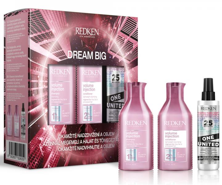 Zestaw upominkowy zwikszajcy objto wosw cienkich Redken Volume Injection Dream Big