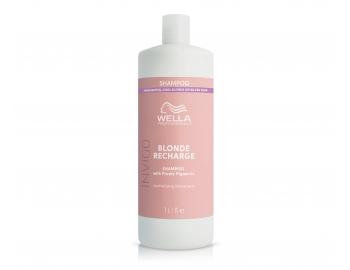 Seria produktw do wosw blond Wella Invigo Blonde Recharge - szampon - 1000 ml