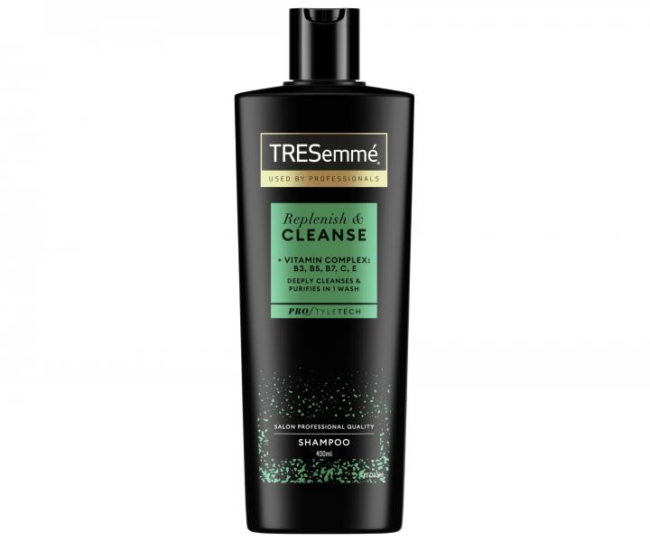 Szampon oczyszczajcy do wosw przetuszczajcych si Tresemm Replenish & Cleanse Shampoo - 400 ml