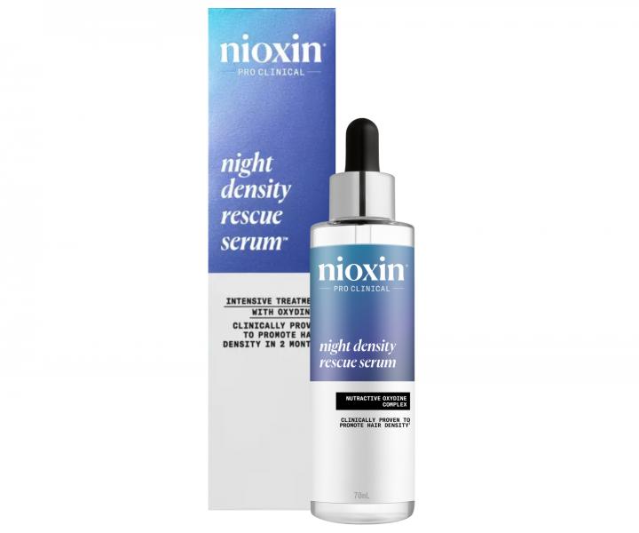 Serum na noc przeciw wypadniu wosw bez spukiwania Nioxin Night Density Rescue Serum - 70 ml