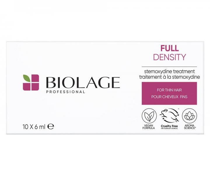 Kuracja zgszczajca wosy Biolage Full Density Stemoxydine Treatment - 10 x 6 ml