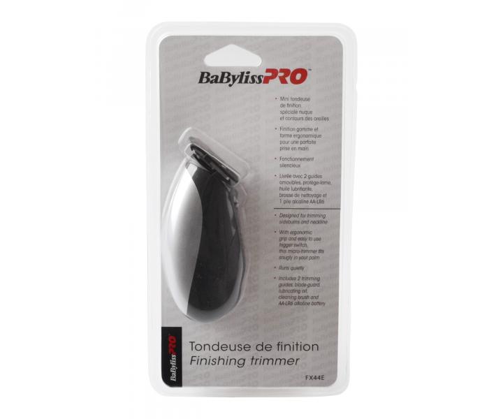 Profesjonalny trymer BaByliss Pro Palm FX44E - srebrna