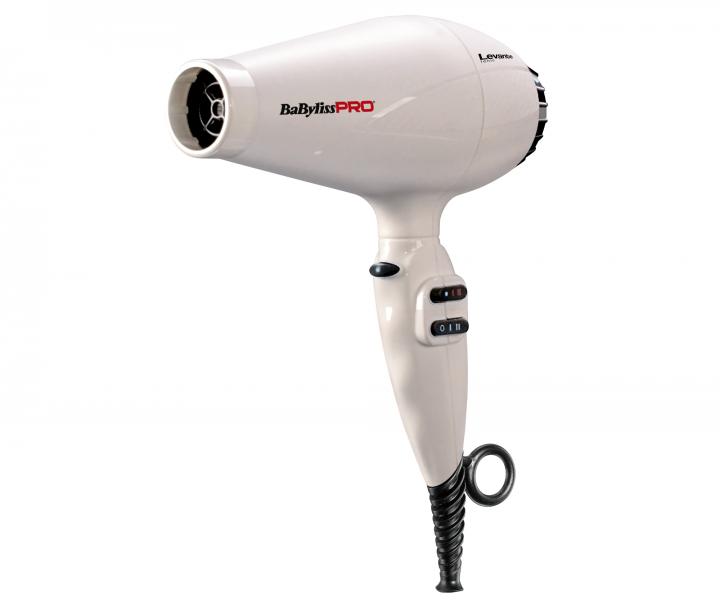 Profesjonalna suszarka do wosw Babyliss Pro Levante Ionic BAB6950WIE - 2100 W - biaa