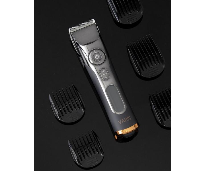 Profesjonalna maszynka do strzyenia wosw Varis Hair Clipper VC42 - szara