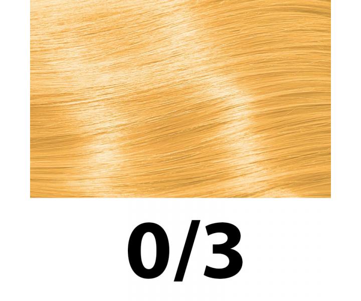 Farba do wosw Subrina Professional Permanent Colour 100 ml - 0/3 mix ton - zoty