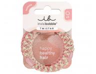 Zestaw ozdobnych gumek do wosw Invisibobble Twistar Blush Braids - 3 szt.