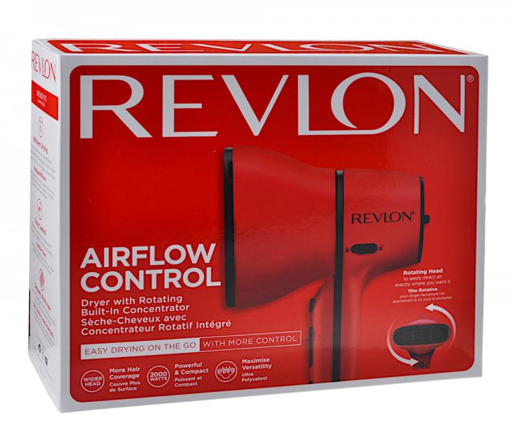 Suszarka do wosw Revlon Airflow Control RVDR5320E - 2000 W - czerwona