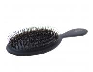 Szczotka do wosw z wosiem dzika i nylonowym Varis Smoothing Brush - czarna