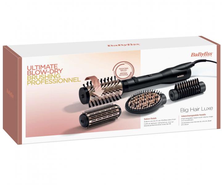 Obrotowa suszarko-lokwka do wosw BaByliss Big Hair Luxe AS970E - 650W - czarna