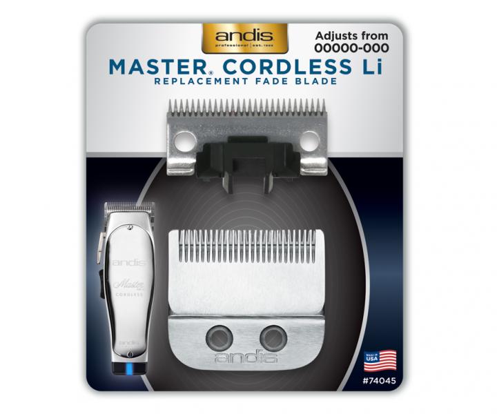 N ostrze do maszynki Andis Master Cordless Li - 0,2 - 0,5 mm