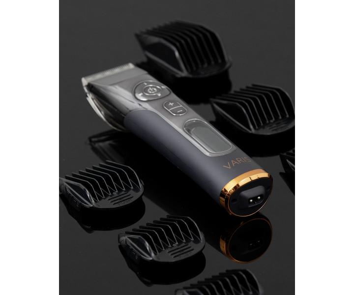 Profesjonalna maszynka do strzyenia wosw Varis Hair Clipper VC42 - szara