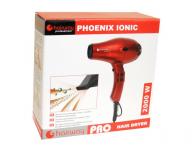 Suszarka do wosw z dyfuzorem Hairway Phoenix Ionic - 2000 W - czerwona