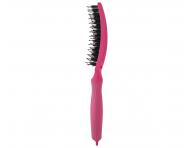 Szczotka Olivia Garden Fingerbrush Combo Medium - rowa