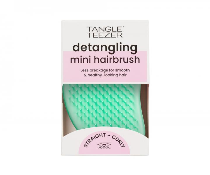 Szczotka do rozczesywania wosw Tangle Teezer Original Mini Paradise Green - jasnozielona