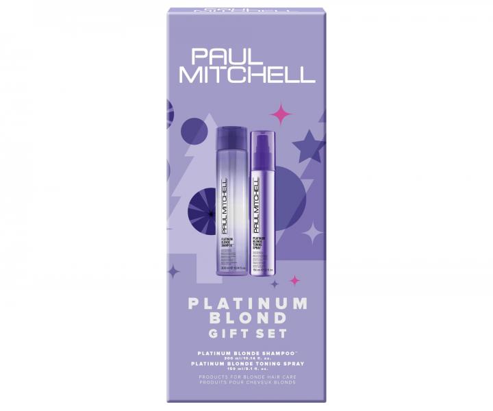 Zestaw upominkowy do wosw blond Paul Mitchell Platinum Blond Gift Set