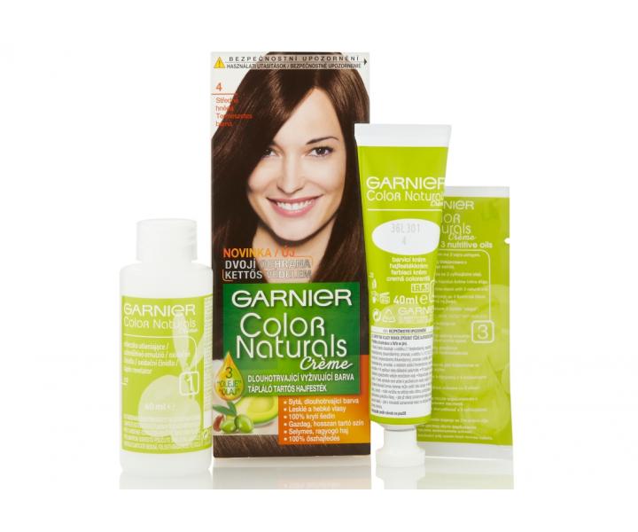 Farba do trwaej koloryzacji Garnier Color Naturals 4 redni brz