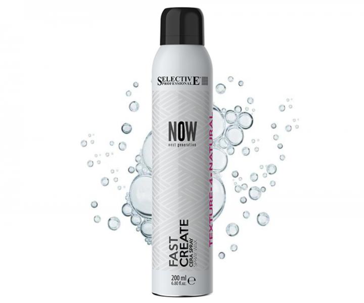 Wosk utrwalajcy w sprayu Selective Professional Now Fast Create - 200 ml