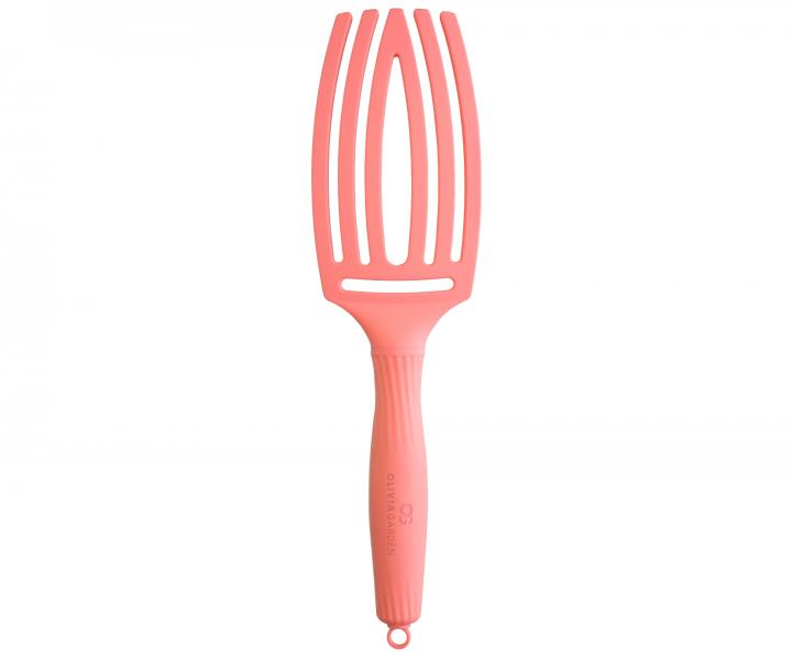 Szczotka Olivia Garden Fingerbrush Combo Medium Radiant Peach - jasna brzoskwinia