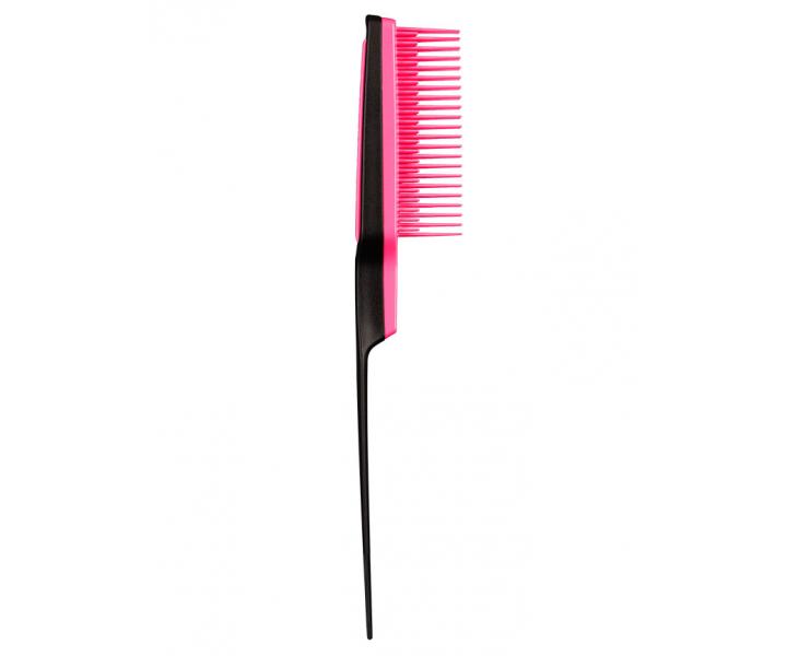 Szczotka do tapirowania wosw Tangle Teezer Back Combing - Pink Embrace - czarna/rowa