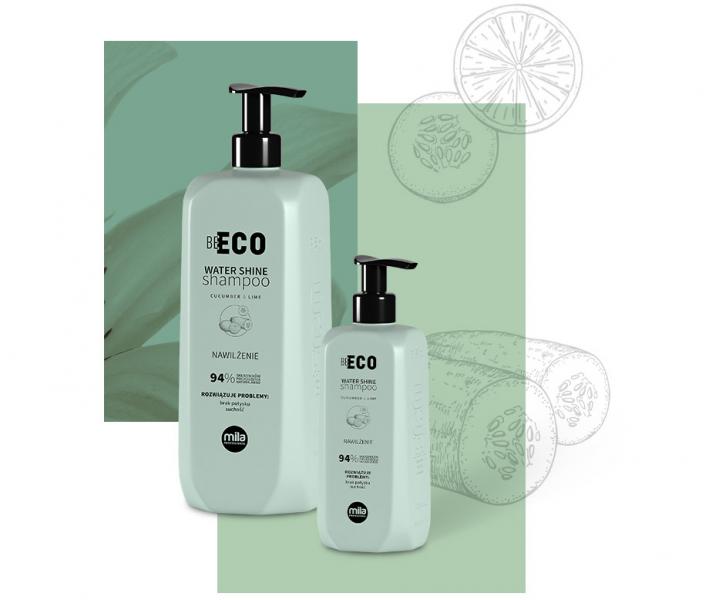 Szampon nawilajcy do wosw suchych Be Eco Water Shine Mila - 900 ml