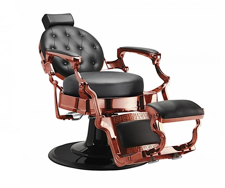 Fotel fryzjerski Barber Hairway Romeo - rose gold