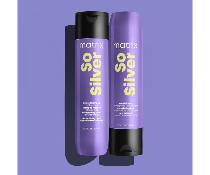 Szampon do wosw blond i rozjanianych Matrix So Silver - 300 ml