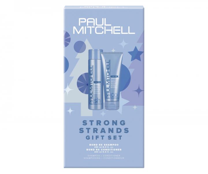 Zestaw do wosw zniszczonych zabiegami chemicznymi Paul Mitchell Bond RX Strong Strands Gift Set