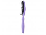 Szczotka do wosw Olivia Garden Fingerbrush Combo Medium - fioletowa pastelowa