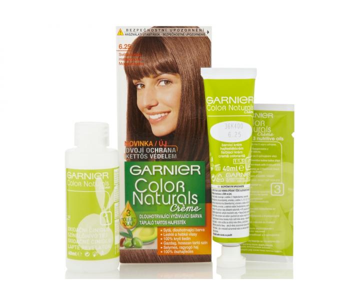 Farba do trwaej koloryzacji Garnier Color Naturals 6.25 jasny lodowaty maho