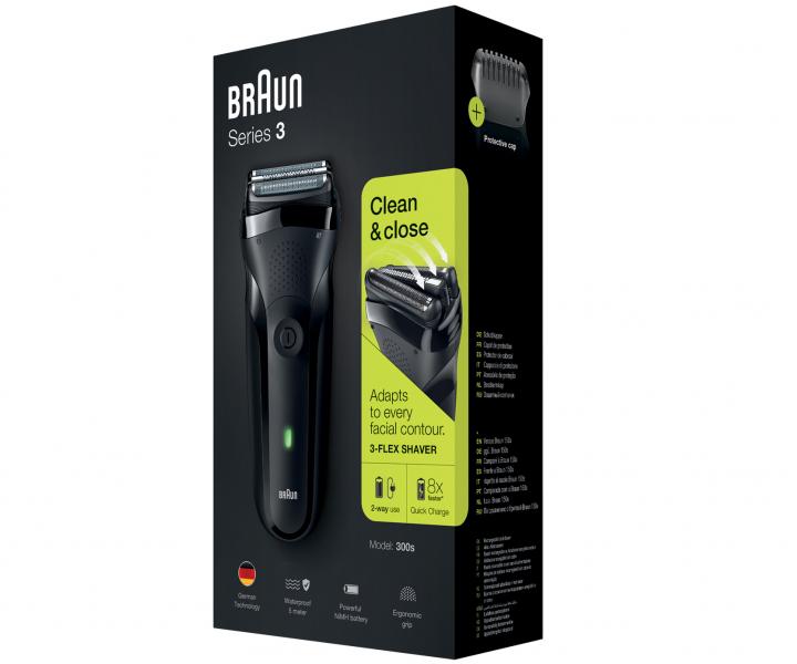 Golarka dla mczyzn Braun Series 3 Pro Skin 300s - czarna